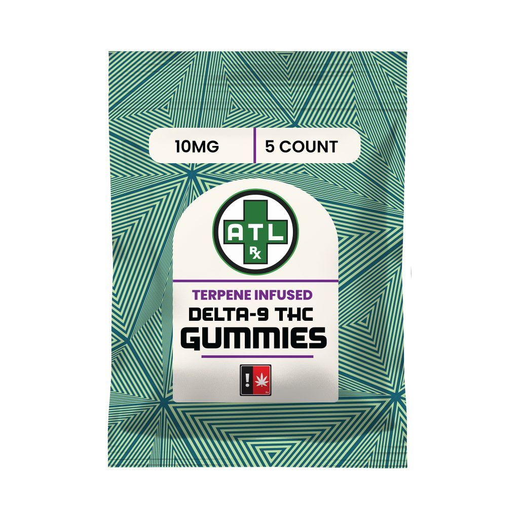 ATLRx Terpene Infused Delta 9 THC Gummies 10mg